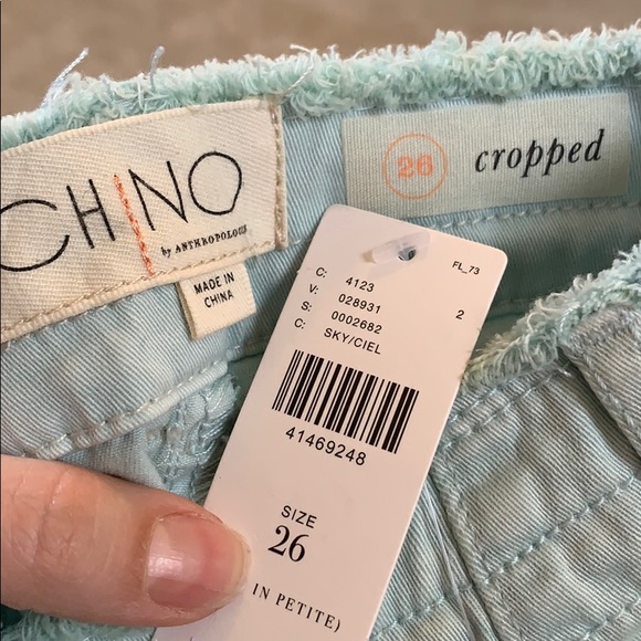 Anthropologie Pants - 🍁 $5 Flash Sale NWT Anthro Wide Leg Cropped Chino